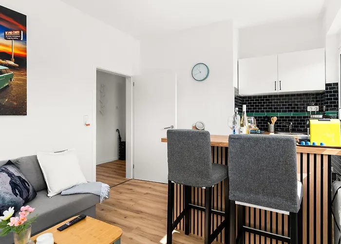 Mola Apartments-stylisches In Wetter-im Ruhrgebiet-fuer 3 Gaeste-wlan Appartement