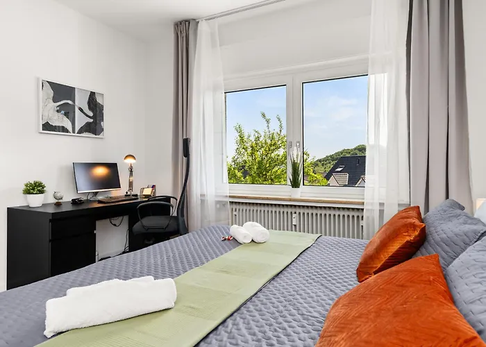 Mola Apartments-stylisches In Wetter-im Ruhrgebiet-fuer 3 Gaeste-wlan Appartement *
