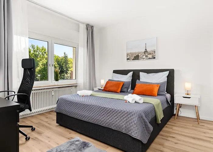 Апартаменты Mola Apartments-stylisches In Wetter-im Ruhrgebiet-fuer 3 Gaeste-wlan